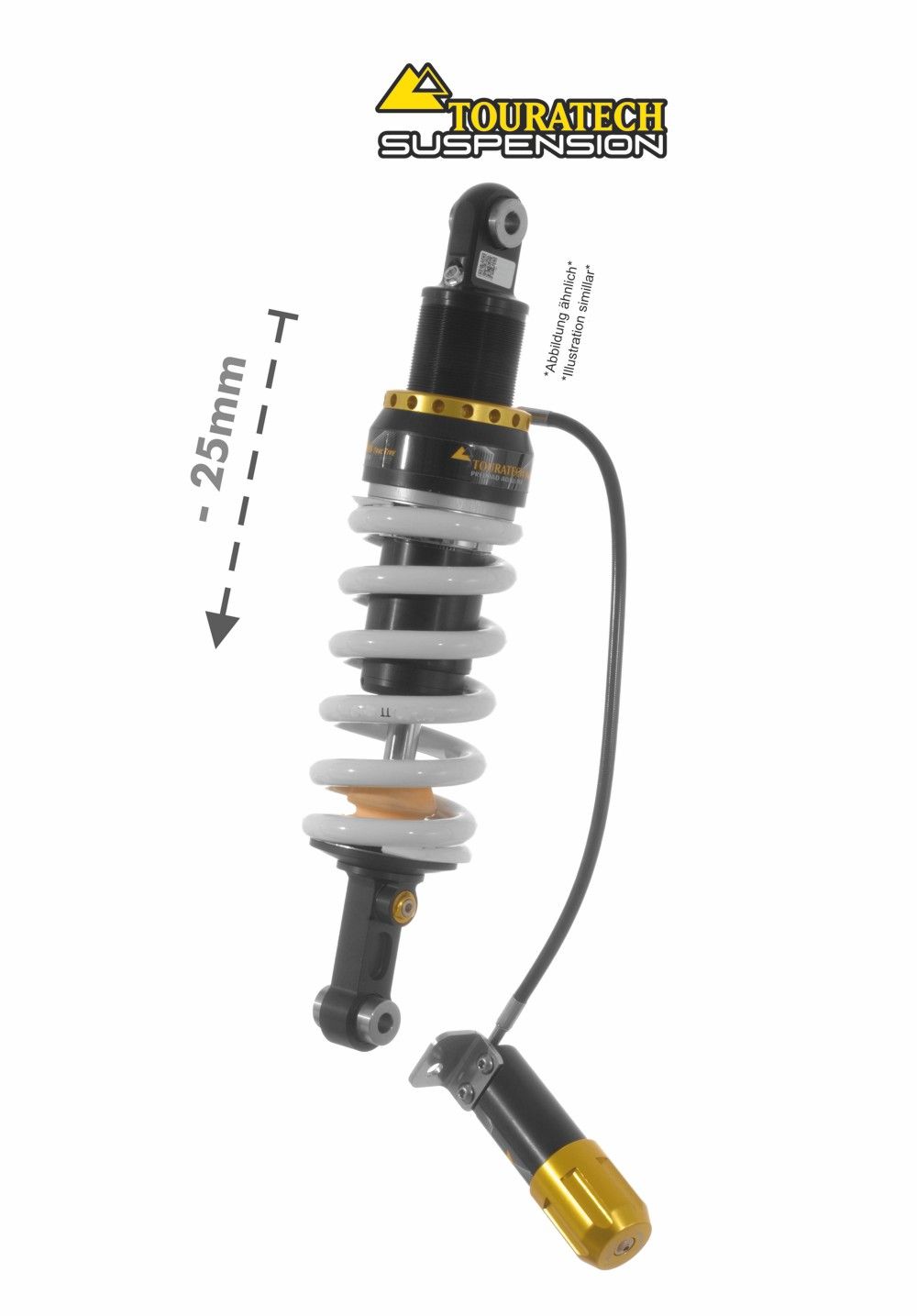 Touratech Suspension shock absorber for KTM 790 Adventure / KTM 890  Adventure type Extreme