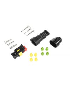 2pol superseal connector - set incl. dummy plug