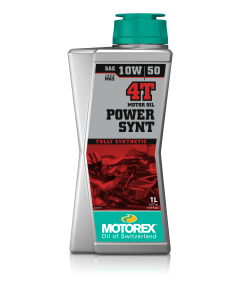 Motorex oil - Power Synt 4T SAE 10W/50 - 1 litre JASO MA2